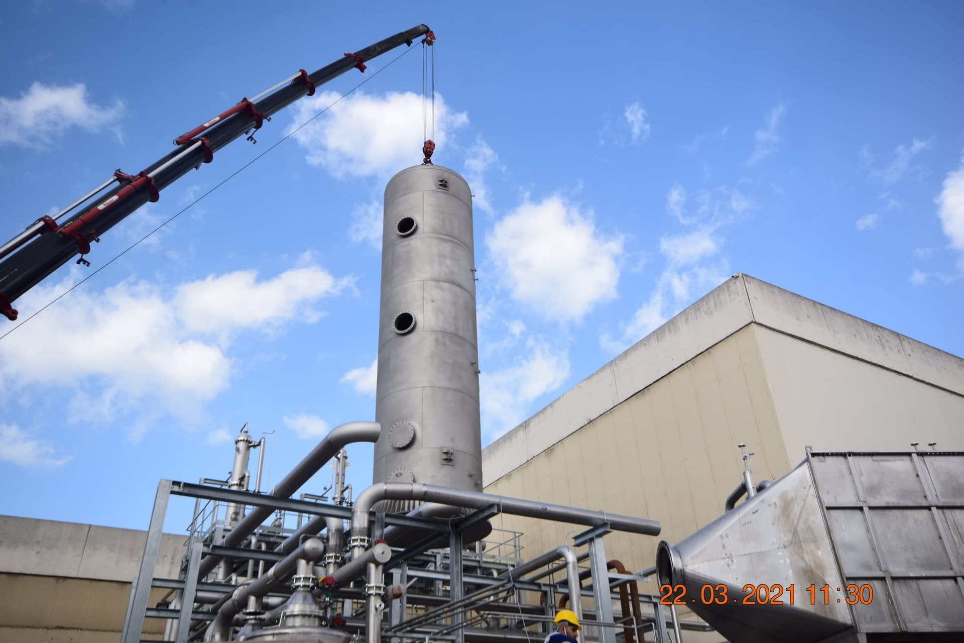 Etapak İzmir – Solvent Recovery Plant Project – site image 18