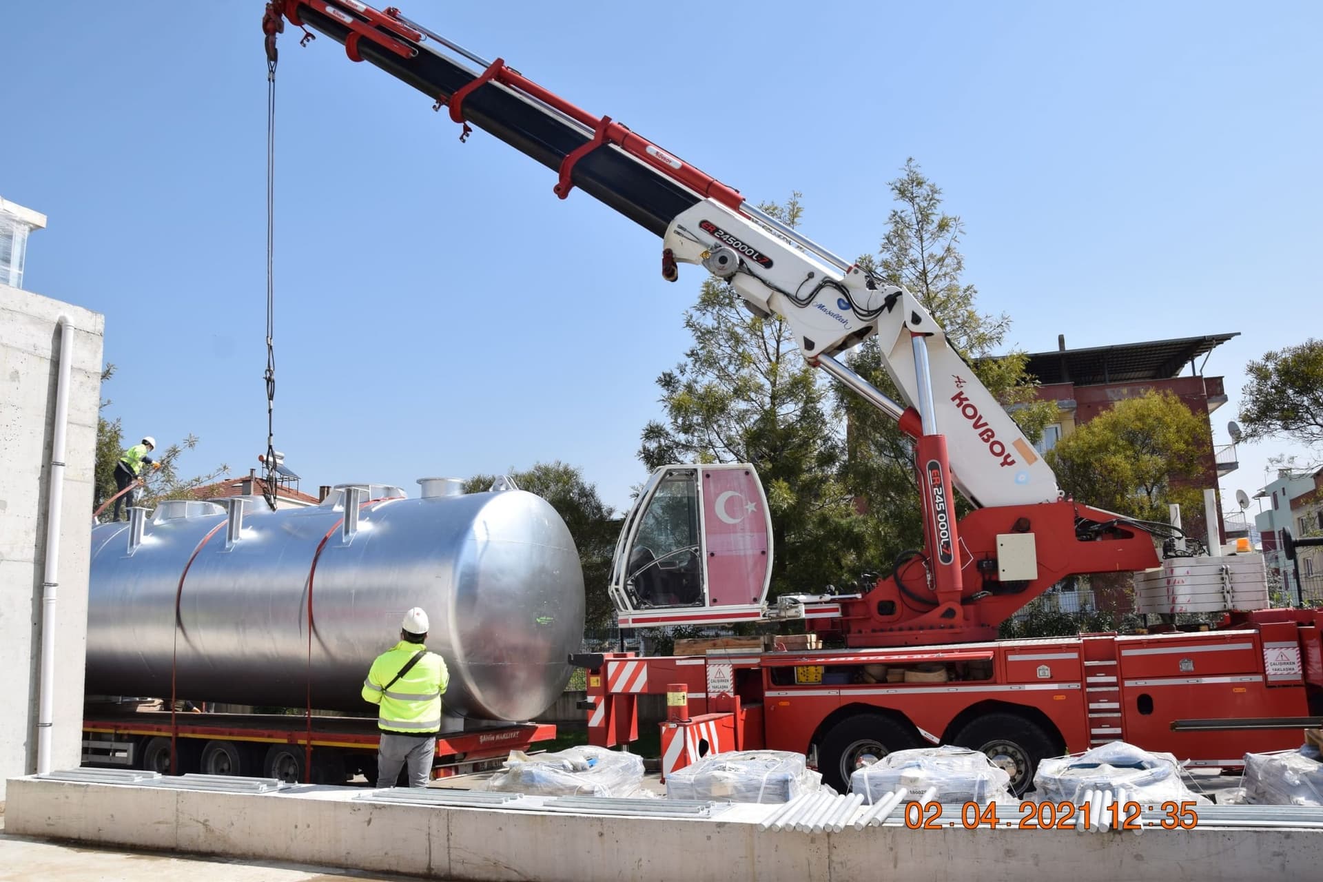 Etapak İzmir – Solvent Recovery Plant Project – site image 29